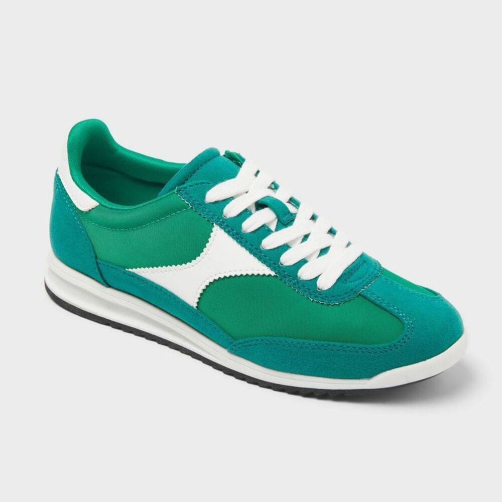 Women’s Skyler Sneakers with Memory Foam Insole – Universal Thread Green 7.5